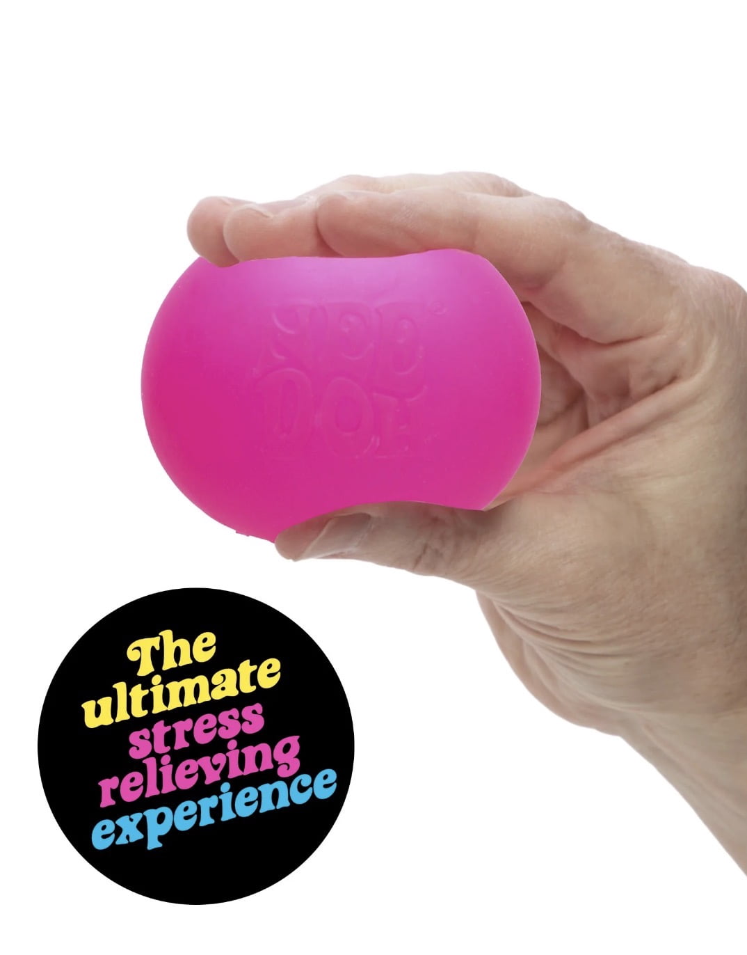 NeeDoh The Groovy Glob Color Change, Stress Ball, fidget, sensory (1 color chosen at random)