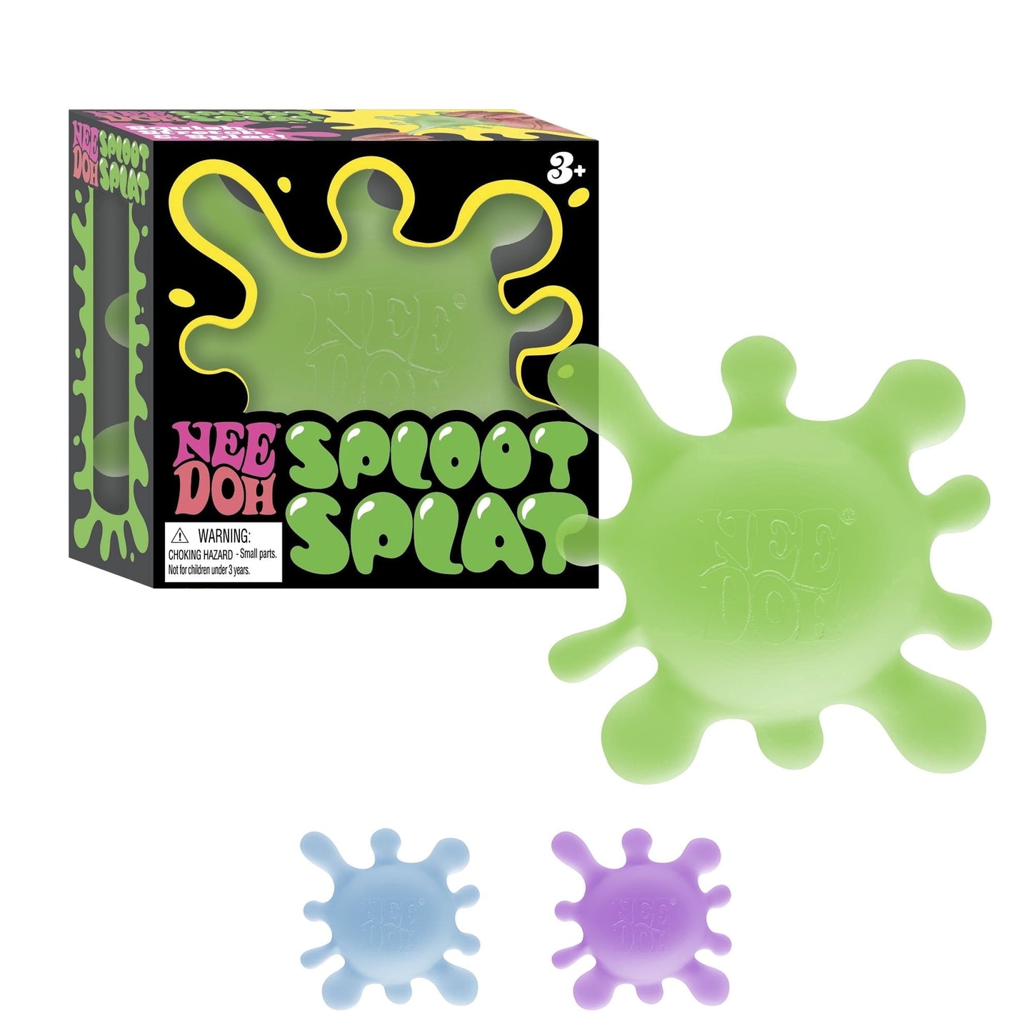 NeeDoh Sploot Splat Sensory Stress Multiple Colors