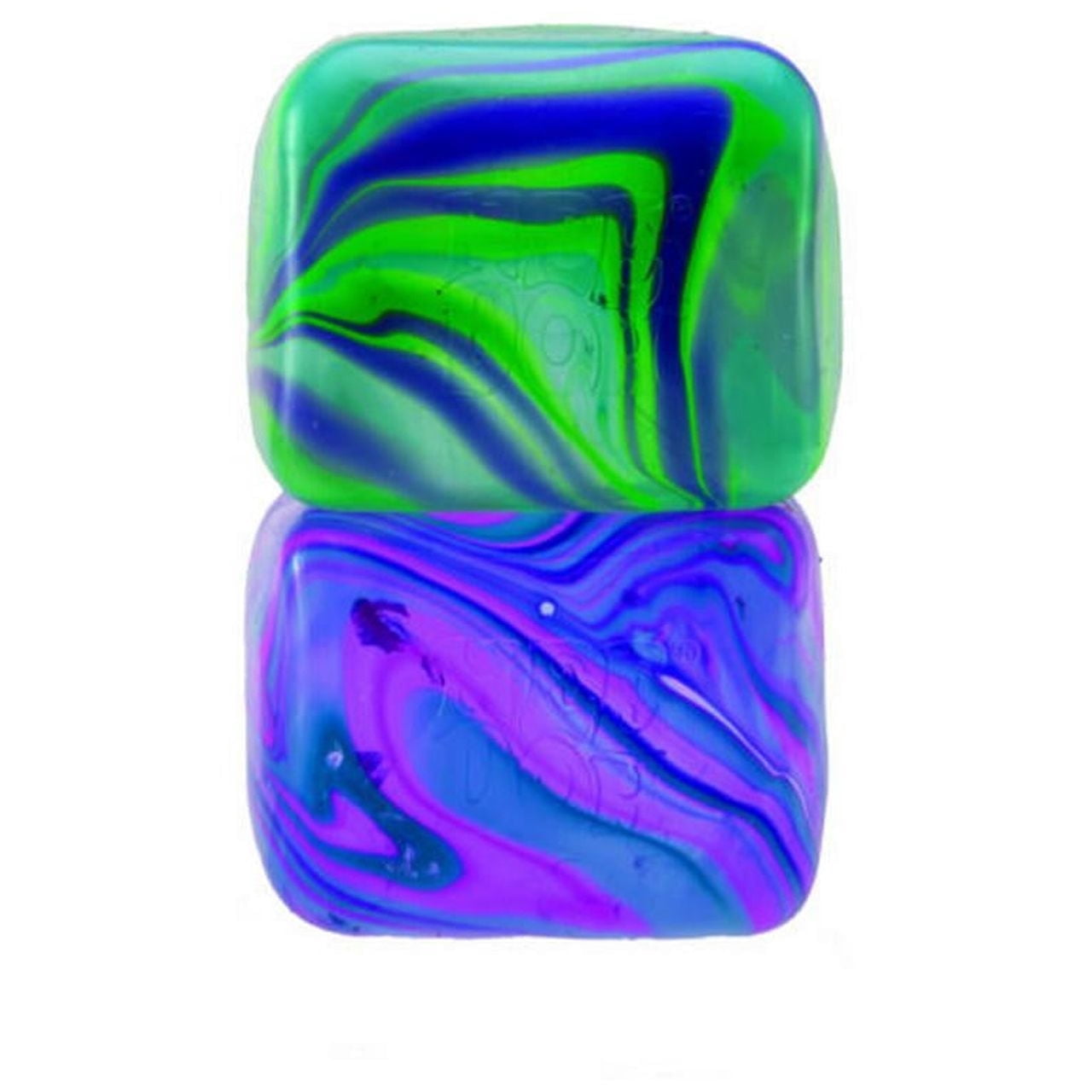 NeeDoh Swirl Nice Cube, Satisfying Square Shaped Sensory Relief