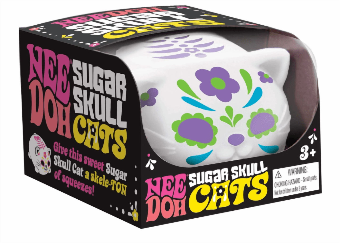 NeeDoh Sugar Skull, 1 random color
