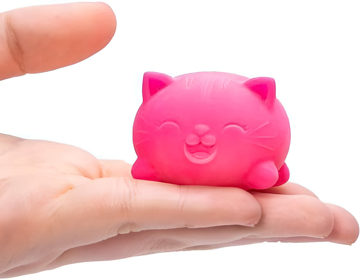 NeeDoh Teenie Cool Cats Stress Ball 3-Pack (3 RANDOM Colors!)
