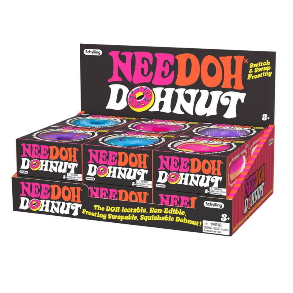 NeeDoh Donuts, Multiple Colors