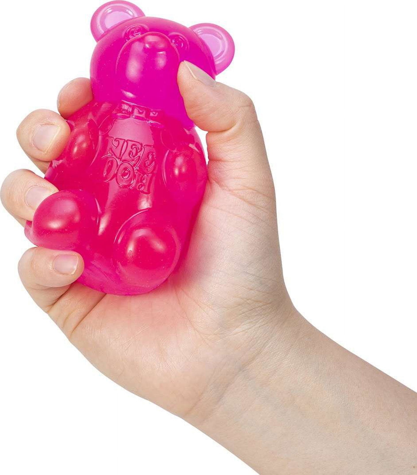 NeeDoh Gummy Bear Stress Ball, Orange