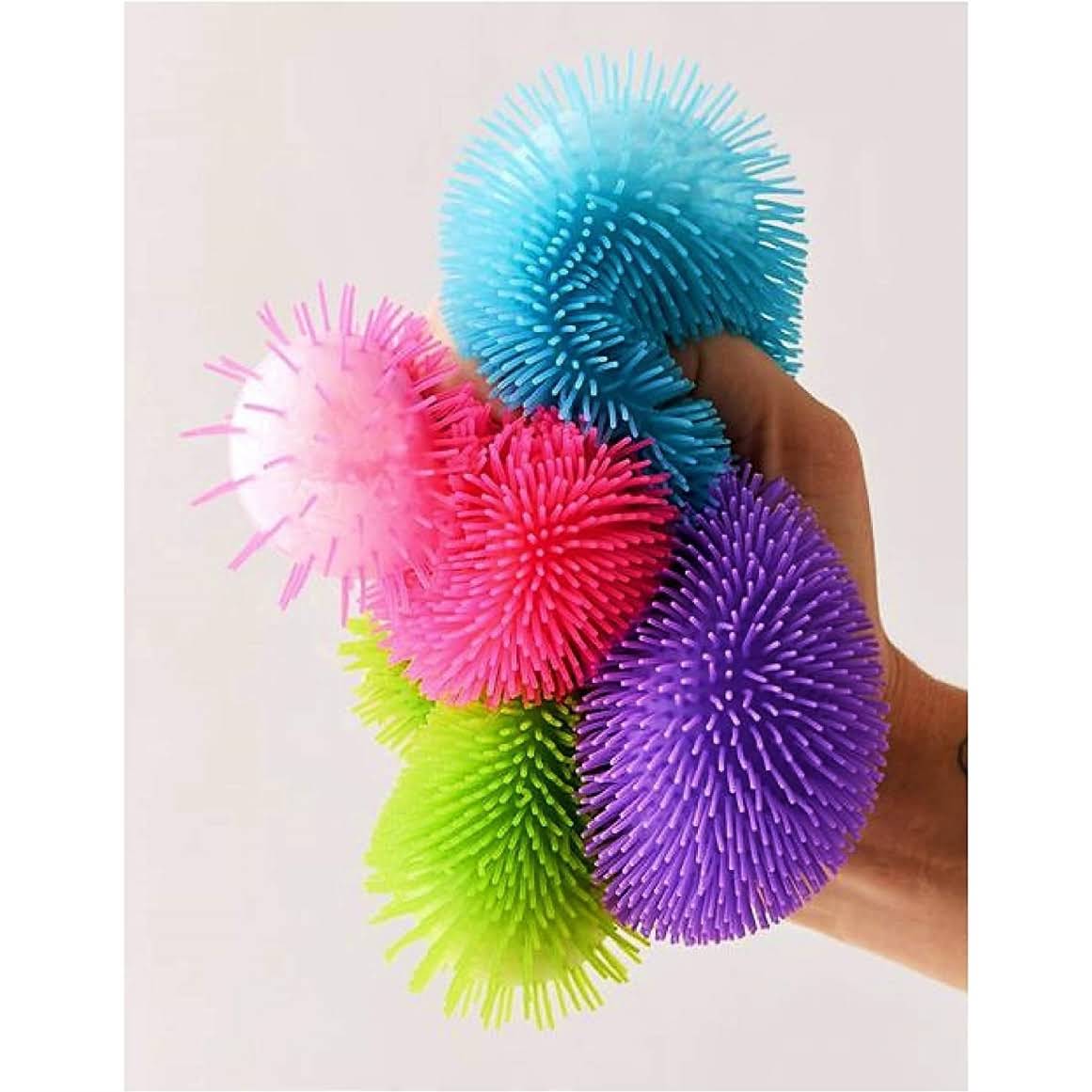 NeeDoh Shaggy Ball – Neon Squishy – 3 Pack