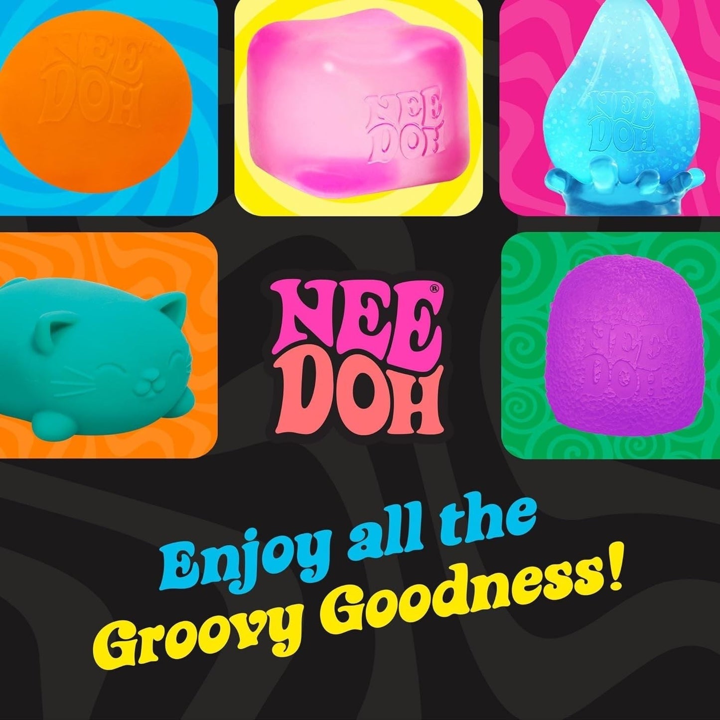 NeeDoh Nice Berg – Giant Squishy Cube