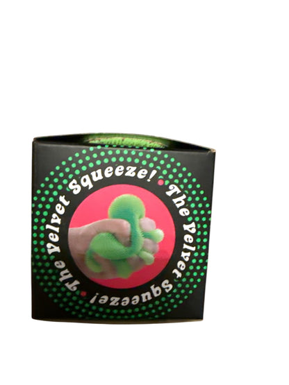 NeeDoh velvet fuzz ball, 1 RANDOM COLOR CHOSEN, STRESS BALL RELIEVE, SENSORY FIDGET