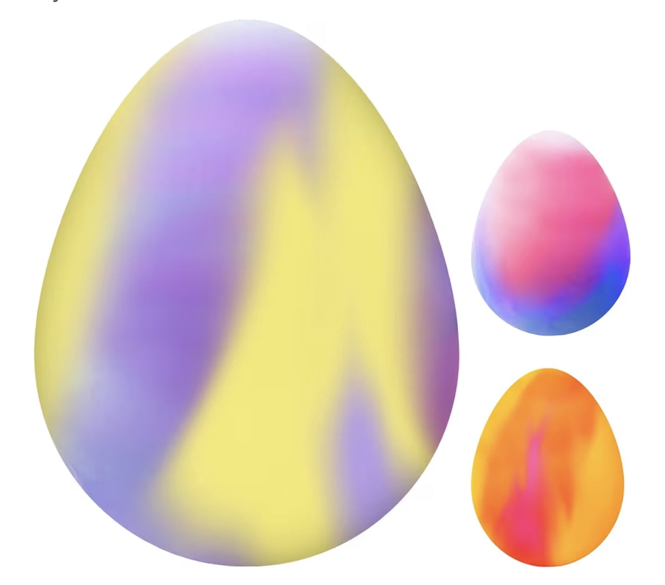 NeeDoh Dippin Dazzler - Sensory Squeeze Egg, Changes Color