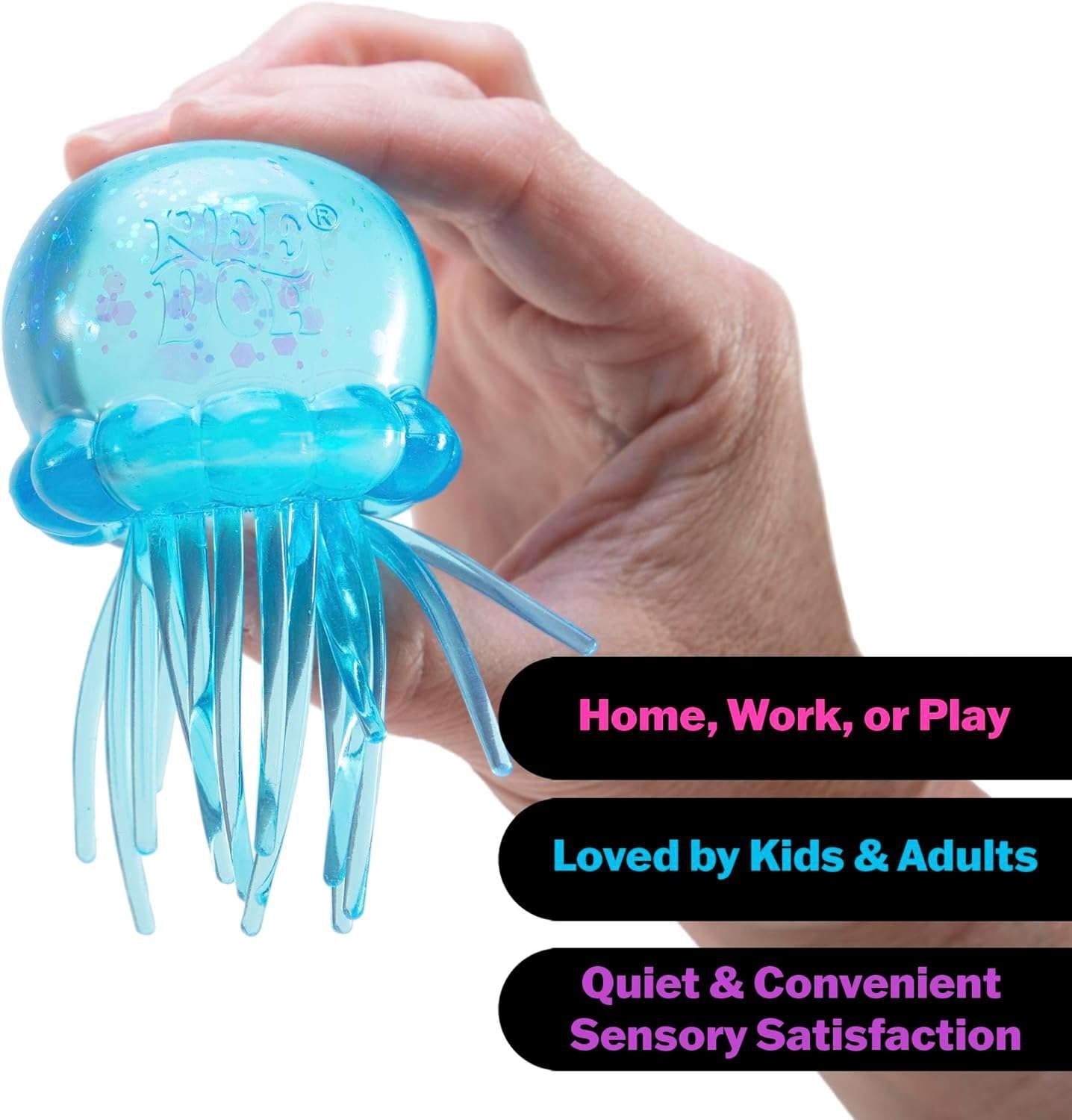 NeeDoh Jelly Squish Stress Ball MISCL Color
