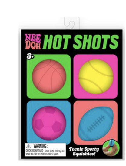 NeeDoh Hot Shots Sports Balls