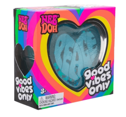 NeeDoh Good Vibes Only Squishy,1 random