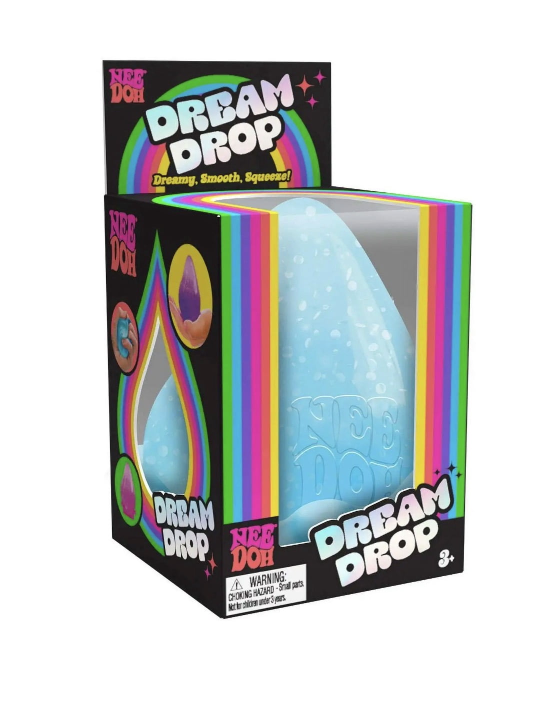 NeeDoh The Groovy Glob Dream Drop Stress Balls (1 RANDOM Color)