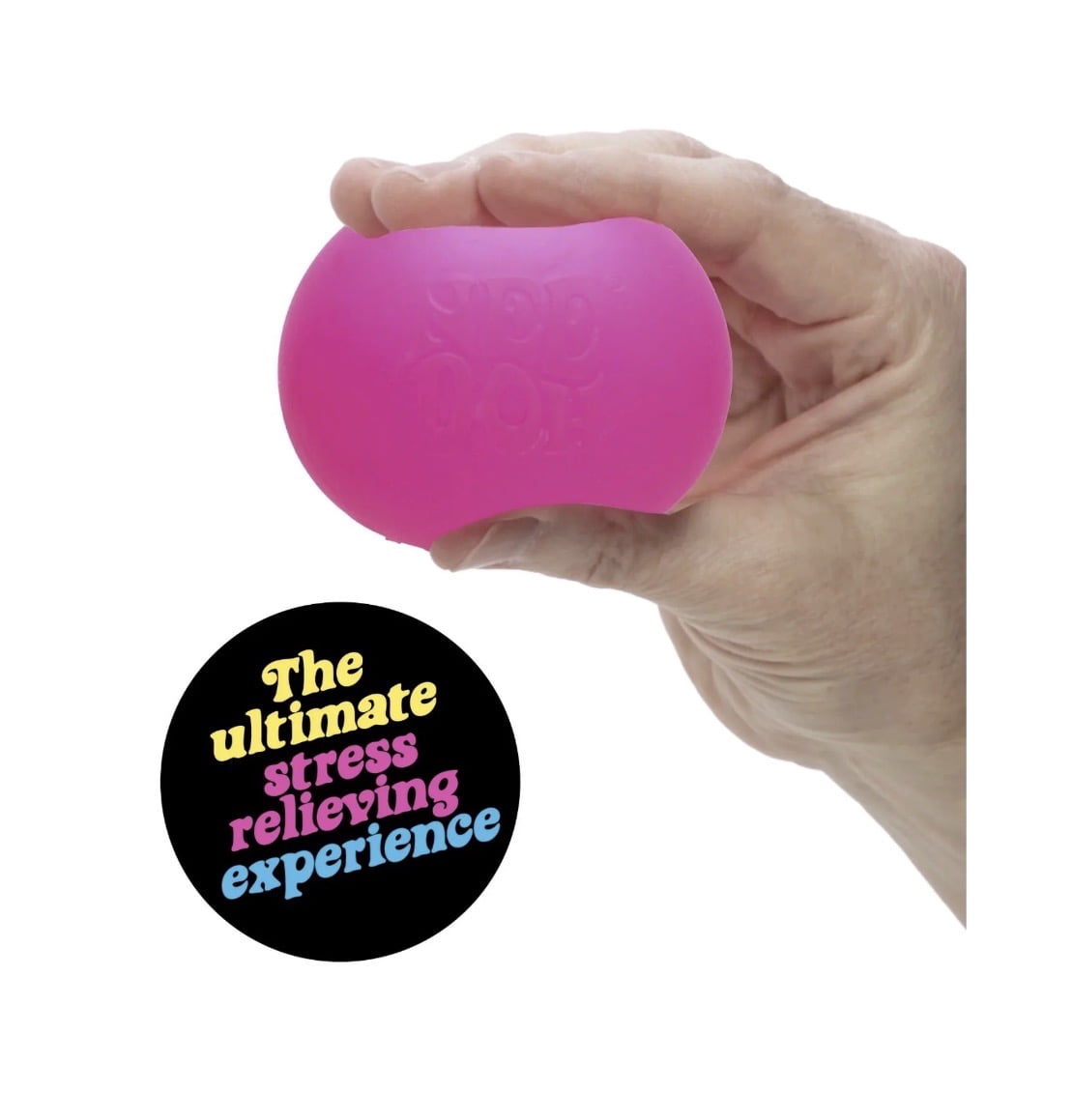 NeeDoh The Groovy Glob Color Change Fidget Stress Ball, Random Color (1 Piece)