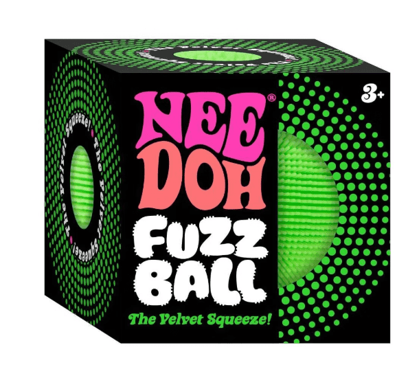 NeeDoh FuzzBall velvet squeeze, 1 random color