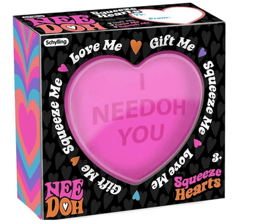 NeeDoh Color Change Squeeze Heart, 1 chosen at random