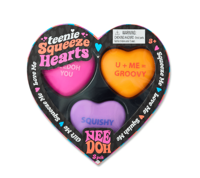 NeeDoh Squish Heart Mini, 1 pack