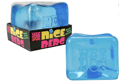 NeeDoh Nice Berg - Giant Nice Cube Sensory Stress. Ball-BLUE