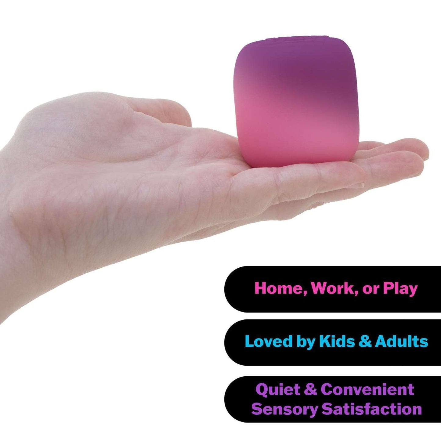 NeeDoh Mello Mallo YELLOW Stress Ball (Squishy Color Changing Marshmallow!)