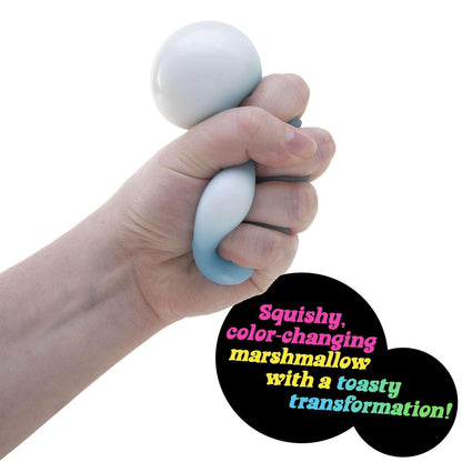 NeeDoh Mello Mallo YELLOW Stress Ball (Squishy Color Changing Marshmallow!)