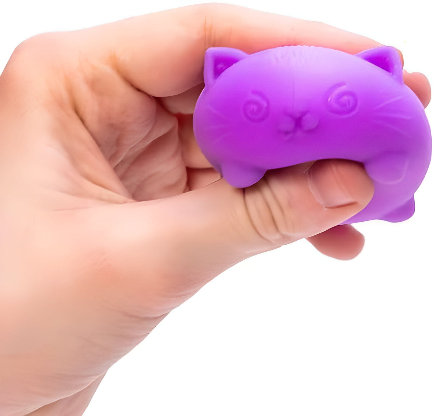 NeeDoh Teenie Cool Cats Stress Ball 3-Pack (3 RANDOM Colors!)