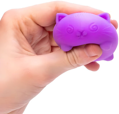 NeeDoh Teenie Cool Cats Stress Ball 3-Pack (3 RANDOM Colors!)