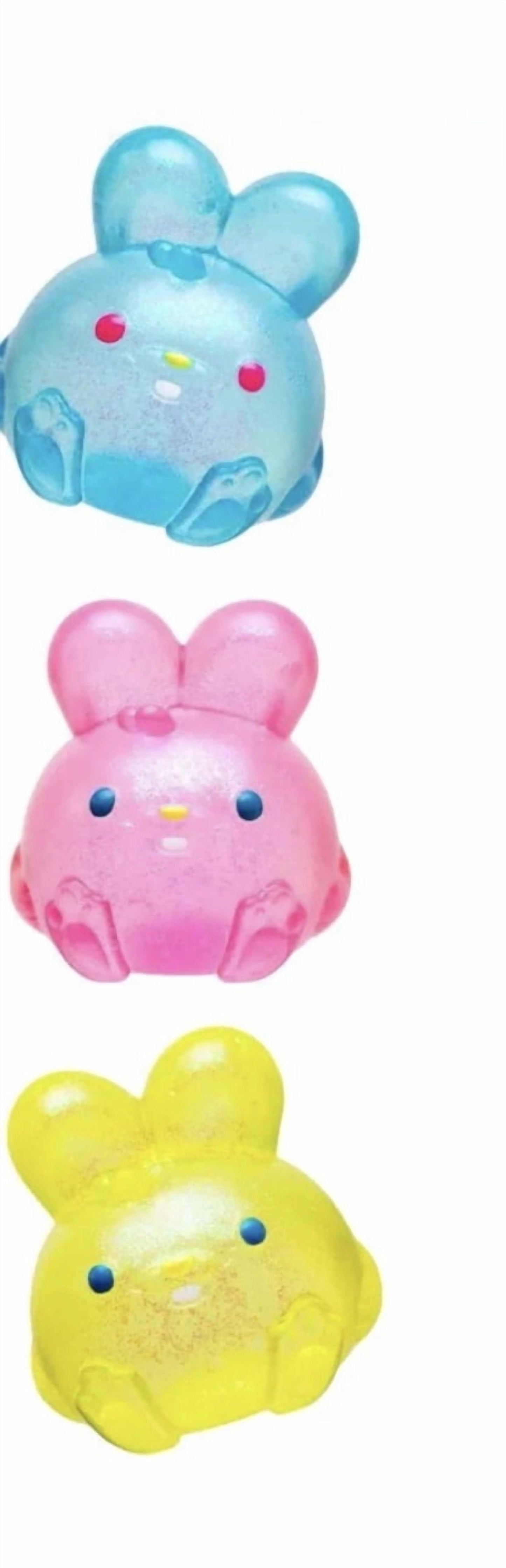 NeeDoh JELLY HOPS SQUISH SENSORY FIDGET BUNNY,SCENTED, 1 COLOR CHOSEN AT RANDOM
