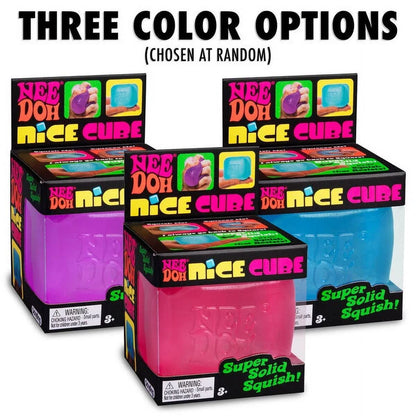 NeeDoh 6 Pack Nice Cube A satisfying cube of solid squish.