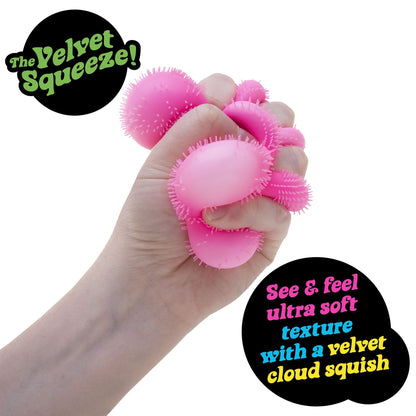 NeeDoh Fuzz Ball Flower Power Novelty Fidget Toy, (1 Piece, Color May Vary), Children Ages 3+