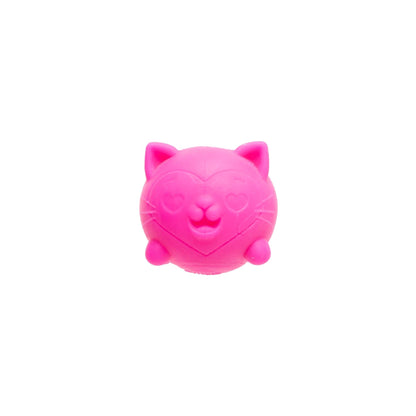 NeeDoh Teenie Cool Kitten, Satisfying Shaped Sensory Toys, 4 pack Multiple Colors, Children Ages 3+