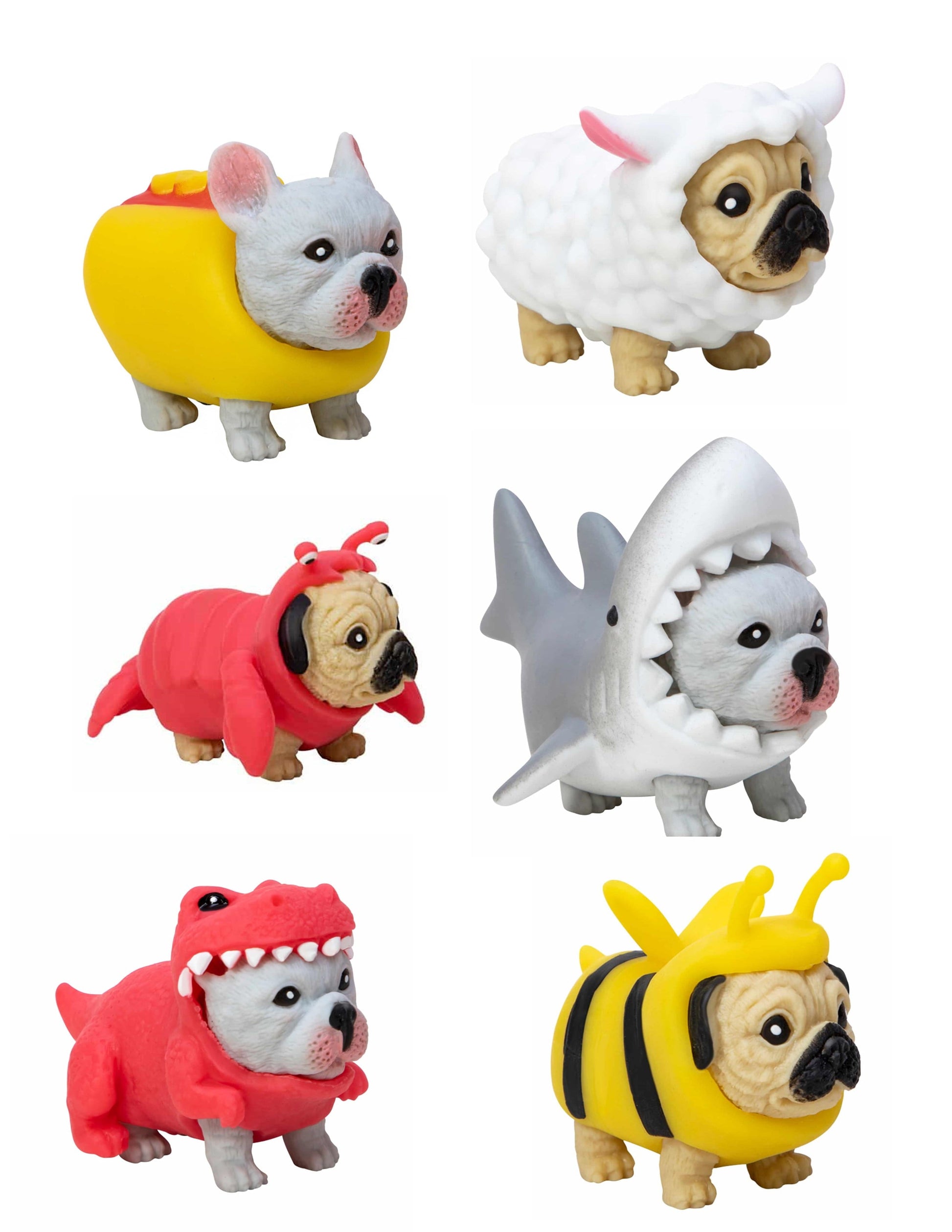 NeeDoh Novelty & Gag Toys - Child-Friendly Multicolor Party Puppies" (One per Orden) Ages 3+