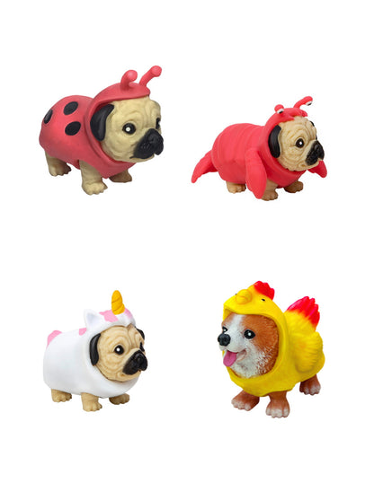 NeeDoh Novelty & Gag Toys - Child-Friendly Multicolor Party Puppies" (One per Orden) Ages 3+