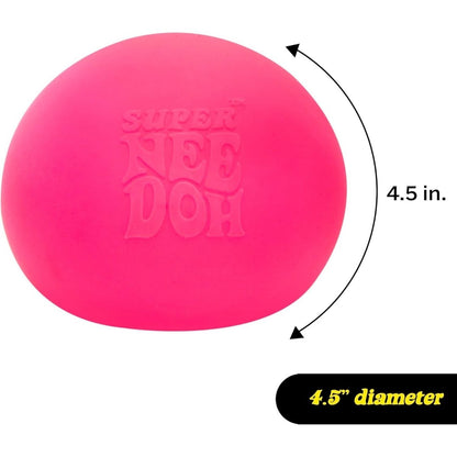 NeeDoh Jumbo Stress Ball – 4.5″ – Assorted