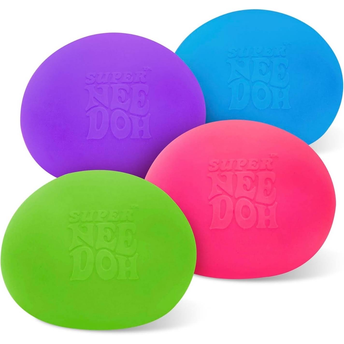 NeeDoh Jumbo Stress Ball – 4.5″ – Assorted