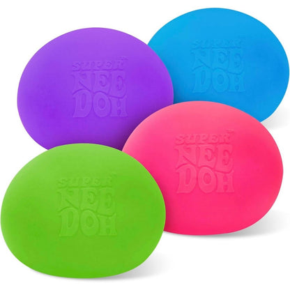 NeeDoh Jumbo Stress Ball – 4.5″ – Assorted